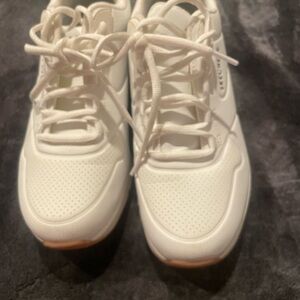 Skechers Classic White Athletic Shoes